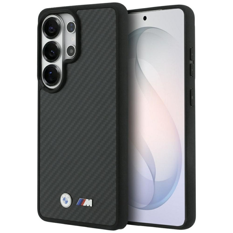 BMW case for SAMSUNG S26 Ultra BMHMS26L24CFMMK (Magnetic Kevlar W/ Logo) black