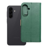 Flip case for Samsung A37 Split Book green and gold