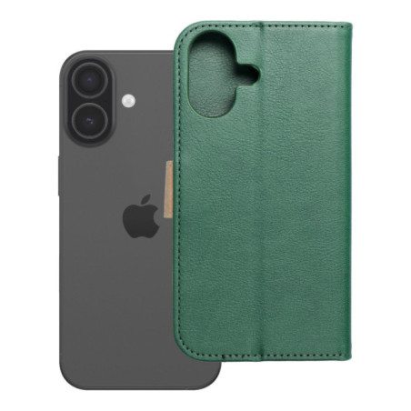 Flip case for iPhone 17 / 18 Split Book green and gold