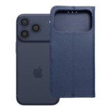 Flip case for iPhone 17 PRO MAX / 18 PRO MAX Split Book navy and red