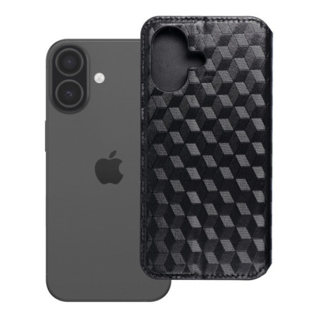 Flip case for iPhone 17 / 18 Cubic Book black