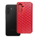 Flip case for Samsung A17 / A18 Cubic Book red