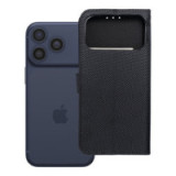 Flip case for iPhone 17 PRO MAX / 18 PRO MAX 4Card RFID anti-theft tech fabric black