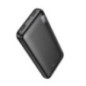 HOCO powerbank 10000 mAh 2A J128 black HOCO powerbank 10000 mAh 2A J128 black