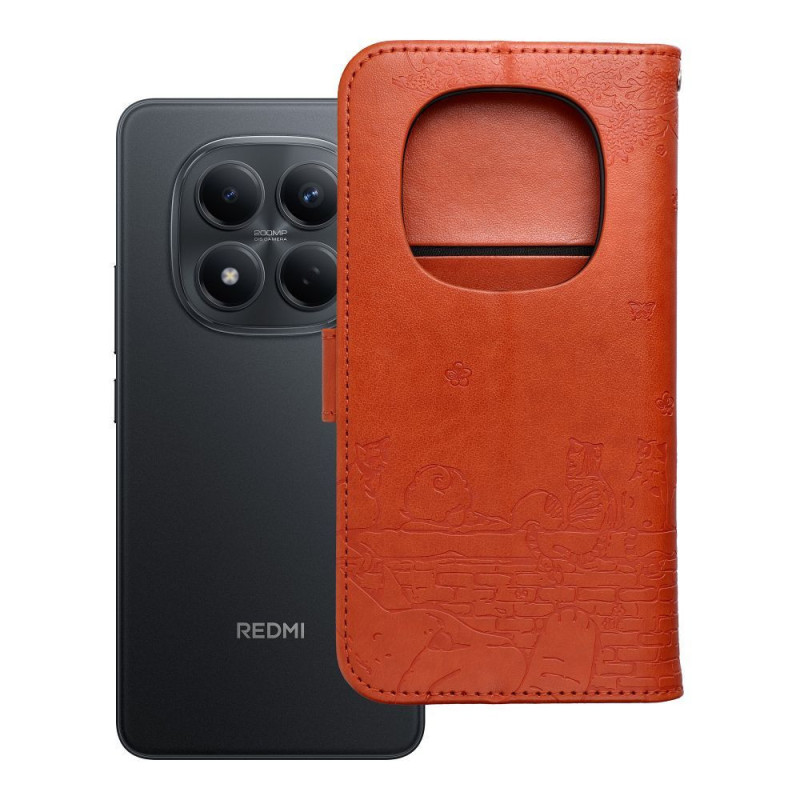 Flip case for Redmi NOTE 15 PRO 4G Mezzo Book cats brown Flip case for Redmi NOTE 15 PRO 4G Mezzo Book cats brown