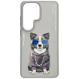 NIMMY case GLASSES COOL DOG for SAMSUNG S26 Ultra gray