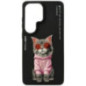 NIMMY case GLASSES COOL CAT for SAMSUNG S26 Ultra black NIMMY case GLASSES COOL CAT for SAMSUNG S26 Ultra black