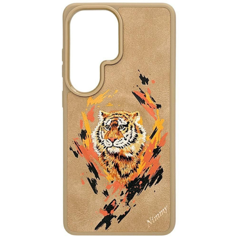 NIMMY case TIGER compatible with MagSafe for SAMSUNG S26 Ultra light brown NIMMY case TIGER compatible with MagSafe for SAMSUNG S26 Ultra light brown