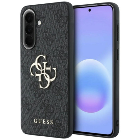 GUESS case for SAMSUNG Galaxy A57 GUHCSA574GMGGR (4G Big Metal Logo) black
