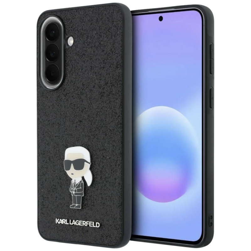 KARL LAGERFLED case for SAMSUNG A57 KLHCSA57GKNPSK (Fixed Glitter Ikonik Logo Metal Pin) black KARL LAGERFLED case for SAMSUNG A57 KLHCSA57GKNPSK (Fixed Glitter Ikonik Logo Metal Pin) black