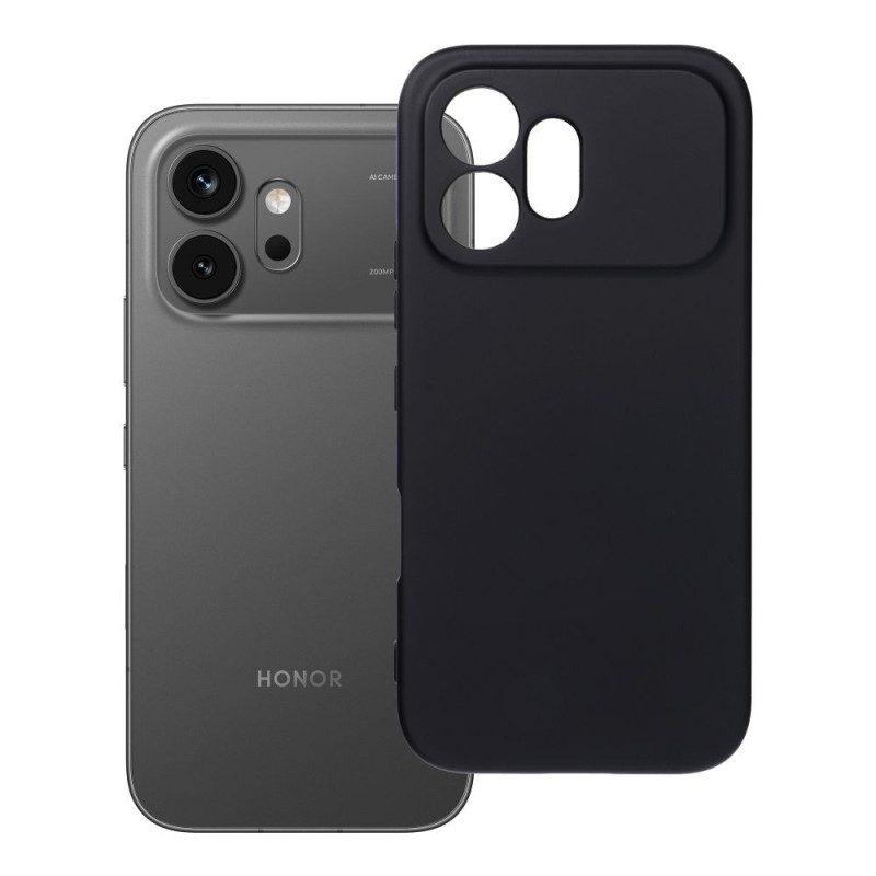 Case for Honor 600 Silicone black Case for Honor 600 Silicone black