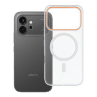 Case for Honor 600 / 600 PRO Go Orange compatible with MagSafe transparent