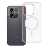 Case for Honor 600 LITE Go Orange compatible with MagSafe transparent