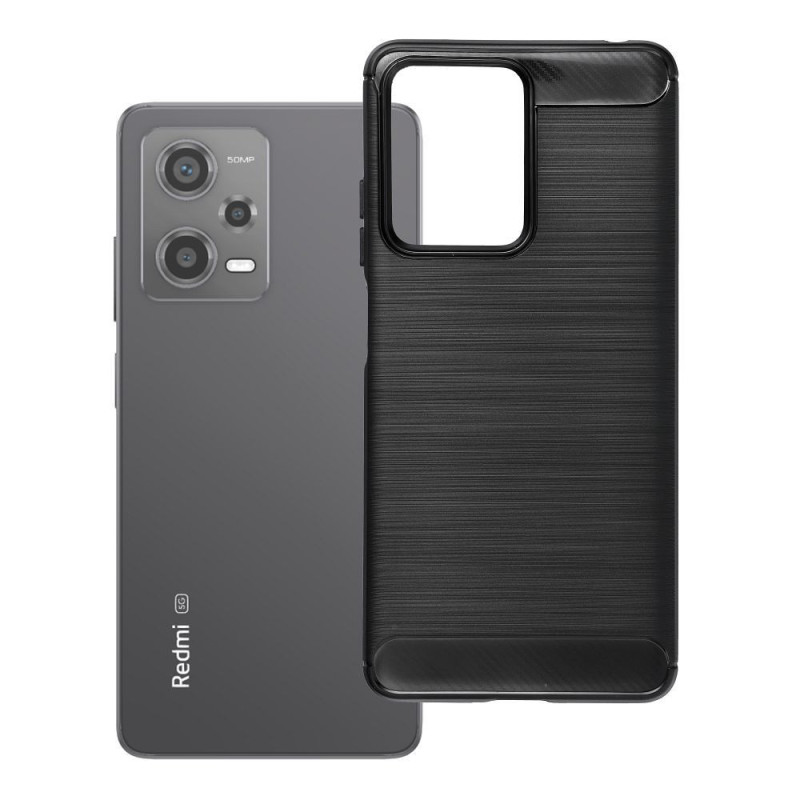 Case for Xiaomi Redmi Note 12 PRO 5G Carbon 2.0 black Case for Xiaomi Redmi Note 12 PRO 5G Carbon 2.0 black