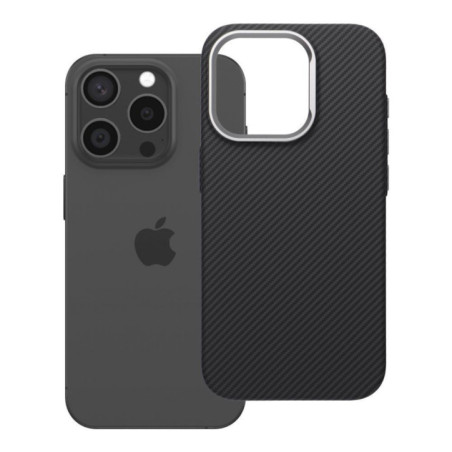 Case for iPhone 15 PRO K-Look compatible with MagSafe black