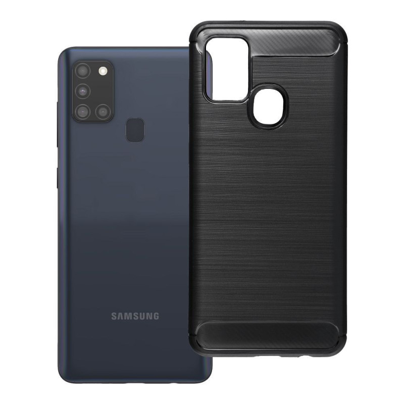 Case for Samsung A21S Carbon 2.0 black Case for Samsung A21S Carbon 2.0 black