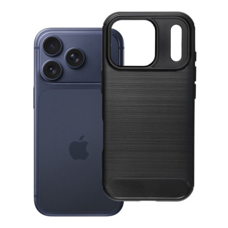 Case for iPhone 17 Pro / 18 Pro (low camera edge) Carbon 2.0 black
