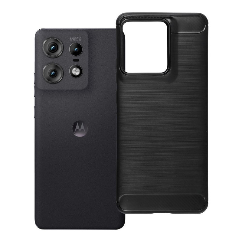 Case for Motorola EDGE 50 PRO Carbon 2.0 black Case for Motorola EDGE 50 PRO Carbon 2.0 black