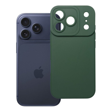 Case for iPhone 17 Pro / 18 Pro (low camera edge) Matt 2.0 dark green