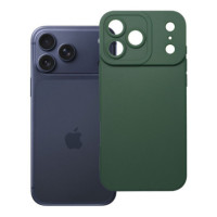 Case for iPhone 17 Pro Max / 18 Pro Max (low camera edge) Matt 2.0 dark green