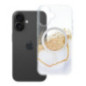 Case for iPhone 16 Golden compatible with MagSafe white