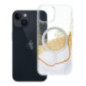 Case for iPhone 13 / 14 Golden compatible with MagSafe white