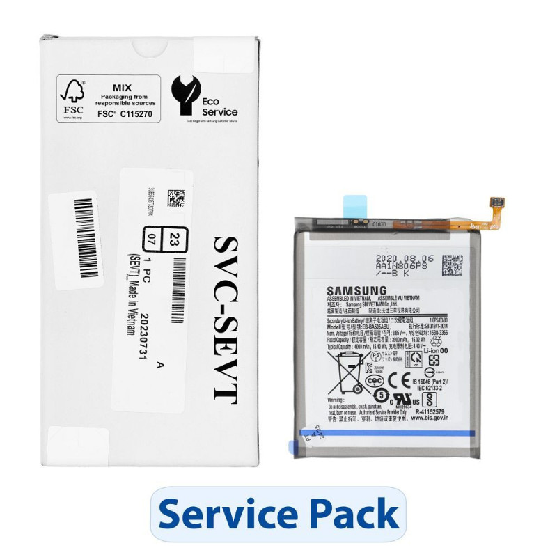 ServicePack Battery EB-BA505ABE for SAMSUNG A50 A20 A30 GH82-19269A
