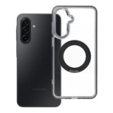 Case for Samsung A17 / A18 Frame Circle Stand compatible with MagSafe black