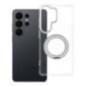 Case for Samsung S26 Ultra Frame Circle Stand compatible with MagSafe transparent