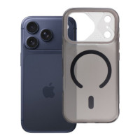 Case for iPhone 17 Pro / 18 Pro (low camera edge) Aurora compatible with MagSafe black