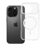 Case for iPhone 16 PRO Aurora compatible with MagSafe white