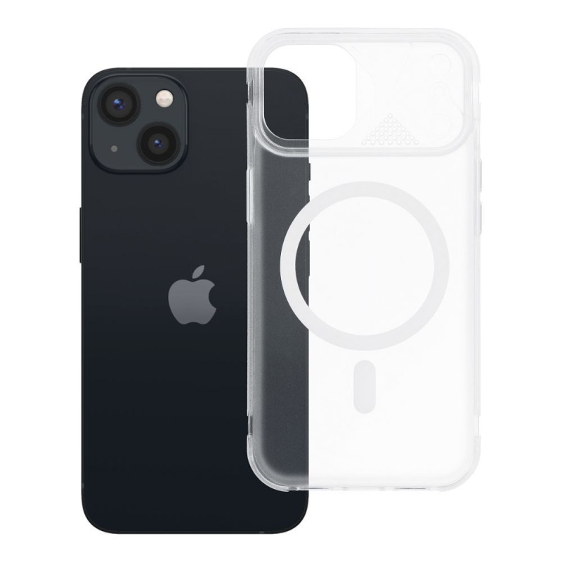 Case for iPhone 13 Aurora compatible with MagSafe white Case for iPhone 13 Aurora compatible with MagSafe white