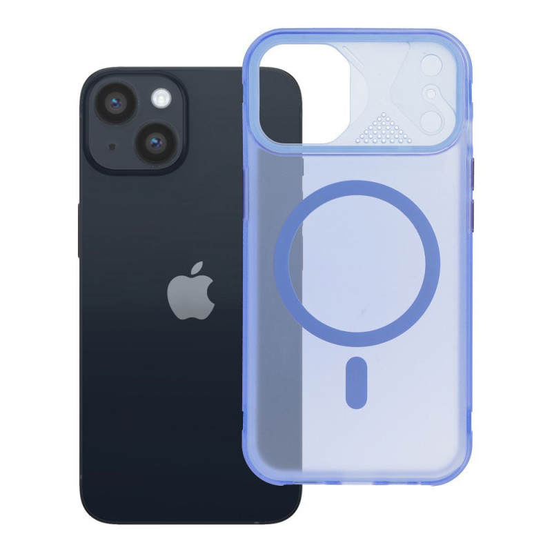 Case for iPhone 14 Aurora compatible with MagSafe blue Case for iPhone 14 Aurora compatible with MagSafe blue