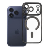Case for iPhone 18 Pro / 17 Pro Electro Mag Cover compatible with MagSafe black