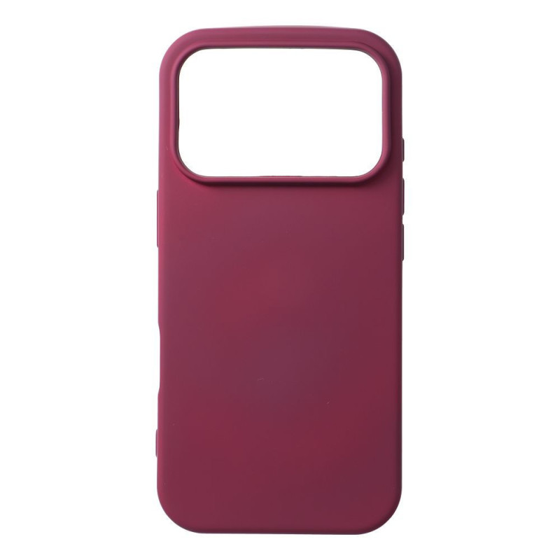 Case for iPhone 18 Pro / 17 Pro Silicone burgundy Case for iPhone 18 Pro / 17 Pro Silicone burgundy