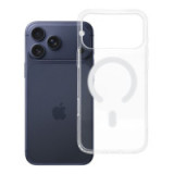 Case for iPhone 18 Pro Max / 17 Pro Max Clear Mag Cover (MID) compatible with MagSafe transparent