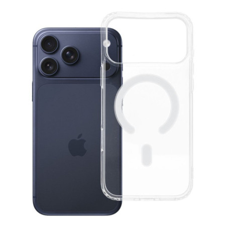 Case for iPhone 18 Pro Max / 17 Pro Max Clear Mag Cover (MID) compatible with MagSafe transparent
