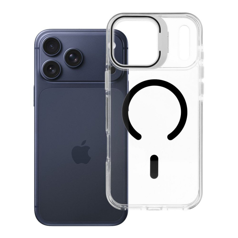 Case for iPhone 18 Pro Max / 17 Pro Max Lens Mag Cover compatible with MagSafe black Case for iPhone 18 Pro Max / 17 Pro Max Lens Mag Cover compatible with MagSafe black