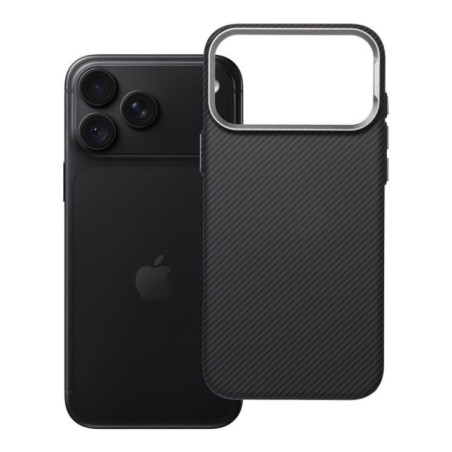 Case for iPhone 18 Pro Max / 17 Pro Max K-Look compatible with MagSafe black