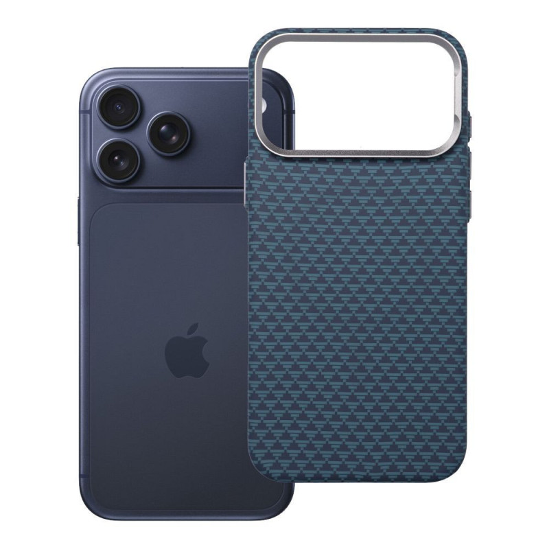 Case for iPhone 18 Pro Max / 17 Pro Max K-Look compatible with MagSafe blue Case for iPhone 18 Pro Max / 17 Pro Max K-Look compatible with MagSafe blue