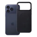 Case for iPhone 18 Pro Max / 17 Pro Max Silicone Mag Cover compatible with MagSafe (big hole) black