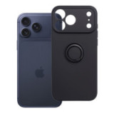 Case for iPhone 18 Pro Max / 17 Pro Max Silicone Ring black