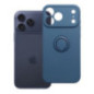 Case for iPhone 18 Pro Max / 17 Pro Max Silicone Ring dark blue Case for iPhone 18 Pro Max / 17 Pro Max Silicone Ring dark blue