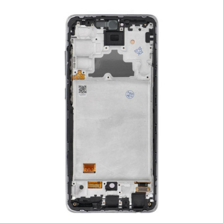 REWA lcd display for SAMSUNG A72 4G OLED black with frame