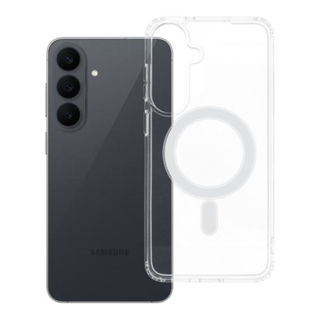 Case for Samsung S26 FE / S25 FE Clear Mag Cover (MID) compatible with MagSafe transparent