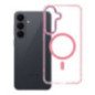 Case for Samsung S26 FE / S25 FE Frame Clear Hybrid Mag Cover compatible with MagSafe powder pink Case for Samsung S26 FE / S25 FE Frame Clear Hybrid Mag Cover compatible with MagSafe powder pink