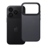 Case for iPhone 18 Pro / 17 Pro Carbon Elite Mag Cover compatible with MagSafe black