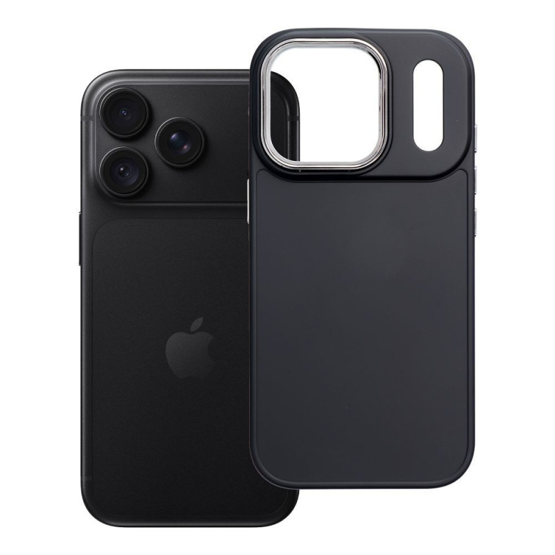 Case for iPhone 18 Pro / 17 Pro Frame black Case for iPhone 18 Pro / 17 Pro Frame black