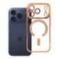 Case for iPhone 18 Pro / 17 Pro Electro Mag Cover compatible with MagSafe gold Case for iPhone 18 Pro / 17 Pro Electro Mag Cover compatible with MagSafe gold