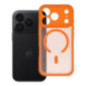 Case for iPhone 18 Pro / 17 Pro Full Matte Mag Cover compatible with MagSafe orange Case for iPhone 18 Pro / 17 Pro Full Matte Mag Cover compatible with MagSafe orange